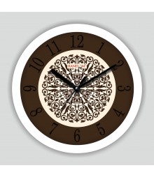 Colorful Wooden Designer Analog Wall Clock RC-2507